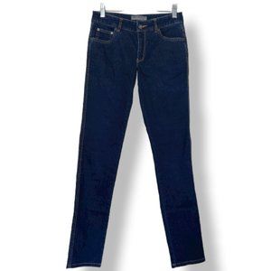 L.L.Bean Signature Denim Blue Jeans Mid Rise Skinny Size 0